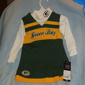 Green Bay Packers 2T Cheer outfit